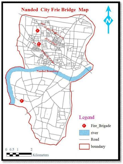 shows road map of Nanded city. | Download Scientific Diagram