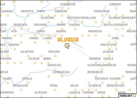 Alvadia (Portugal) map - nona.net