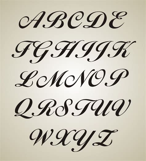 fancy letter stencils | Hand lettering alphabet, Lettering alphabet, Lettering fonts