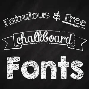 Awesome Free Dingbat Fonts for Chalkboards