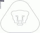 Emblem of Tigres UANL coloring page printable game