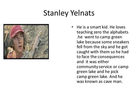 Holes Stanley Yelnats