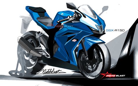 2017 Suzuki GSX150R previewed in new renderings