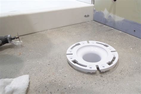 Install New Toilet Concrete Floor | Floor Roma