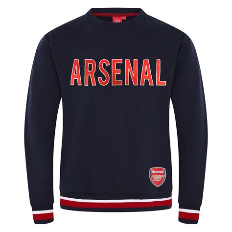 Arsenal Football Club Official Soccer Gift Mens Crest Sweatshirt Top | eBay