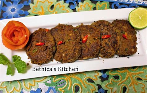 Bethica's Kitchen Flavours: Smoked Veg. Galouti Kebab