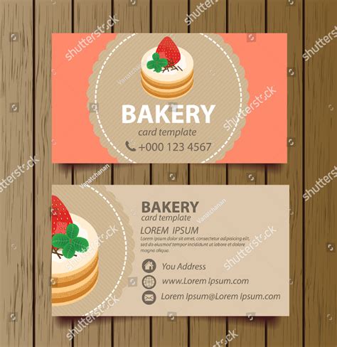 Bakery Business Card - 22+ Examples, Illustrator, Word, Pages, Photoshop, Publisher