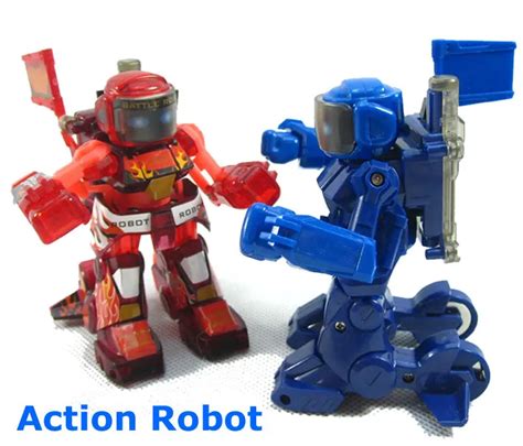 Free Shipping 2016 Unique Kid Fighting Robot Boxing RC Kumite Robot Battle Robot Remote Control ...