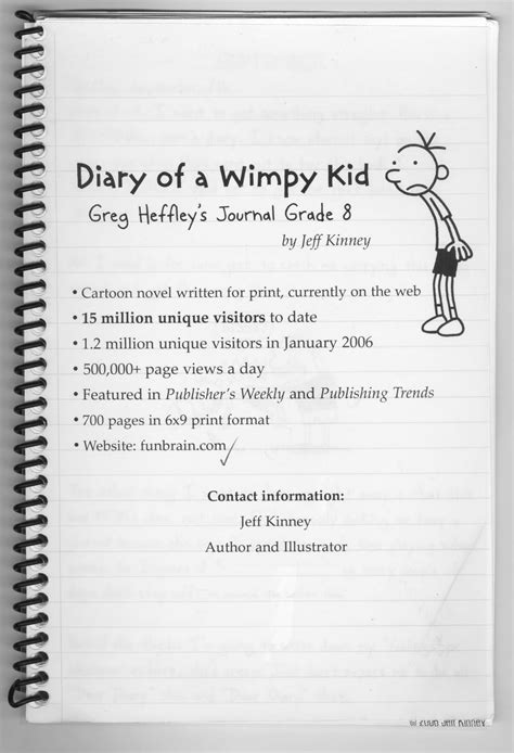 Mishaps and Adventures: A Look Back on Diary of a Wimpy Kid the Book ...