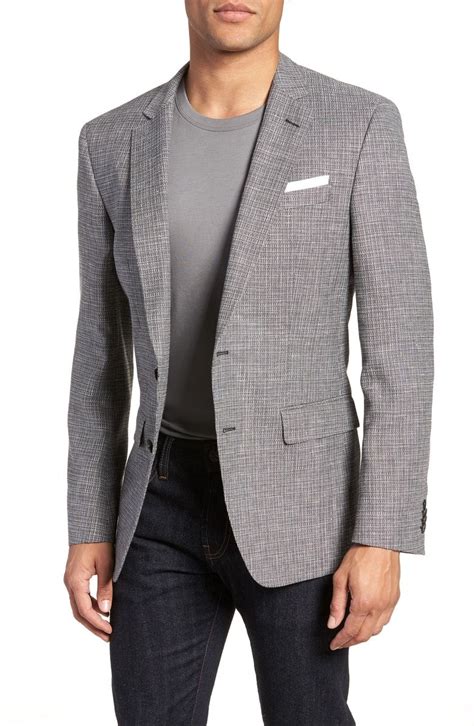 BOSS Hutsons Trim Fit Wool Blend Sport Coat | Nordstrom | Sport coat ...