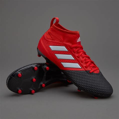 adidas ACE 17.3 Primemesh FG - Mens Soccer Cleats - Firm Ground - Red ...