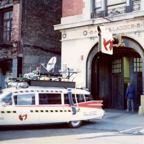 Famed Ghostbusters fire station joins Instagram, releases rare behind-the-scenes set photos ...