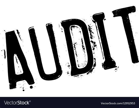 Audit rubber stamp Royalty Free Vector Image - VectorStock