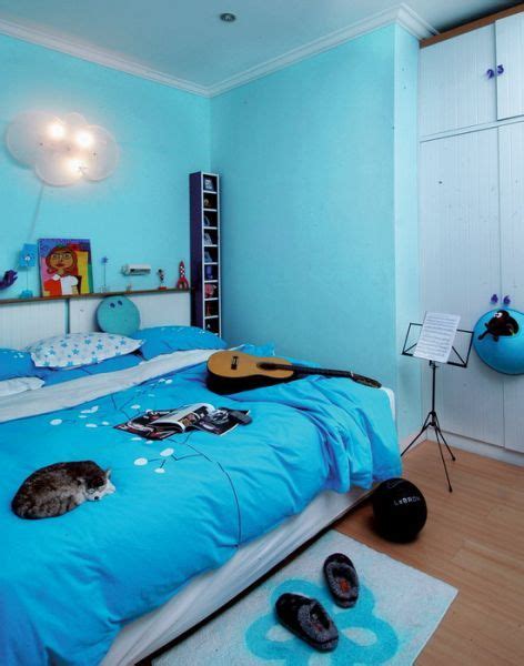 blue is good colour in the bedroom.. | Warna dinding kamar tidur, Warna cat kamar tidur, Kamar ...