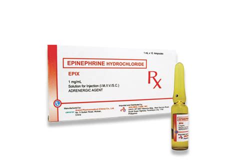 Epinephrine 1 mg | Epix Online at Best Price in the Philippines