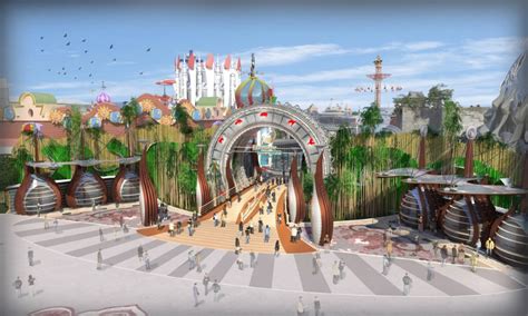 theme park entrance concept design - Google'da Ara | Theme park, Entrance design, Amusement park