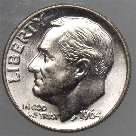 1964 P Roosevelt Dime #11 - For Sale, Buy Now Online - Item #356218