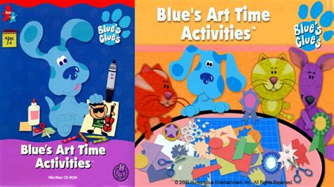 Blue's Clues: Blue's Art Time Activities (Windows) [2000] longplay ...