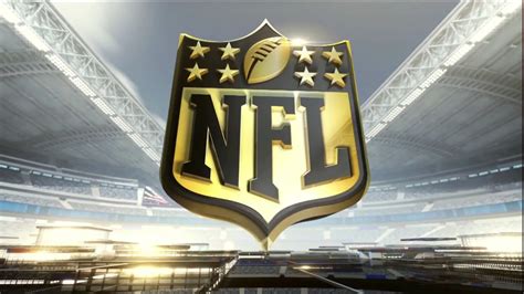 NFL on CBS 2015 Gold NFL Logo and Super Bowl 50 - YouTube