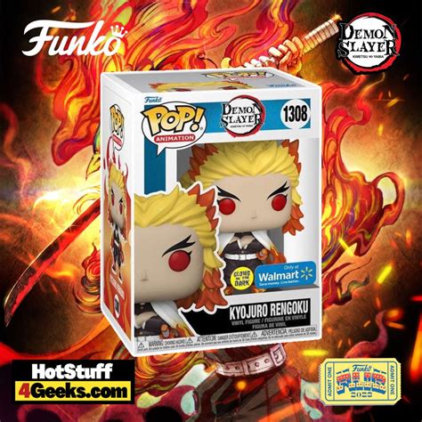 Kyojuro Rengoku GITD Walmart Exclusive Signed Funko Pop with COA ...