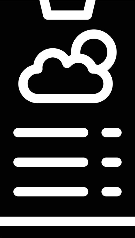 Weather app Vector Icon Design Illustration 7024287 Vector Art at Vecteezy