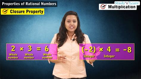 Property Of Rational Number Part 1 | Closure and Commutativity | Math Class 8th | Chapter 1 ...