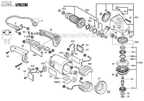 Bosch Angle Grinder Parts Diagram | Reviewmotors.co