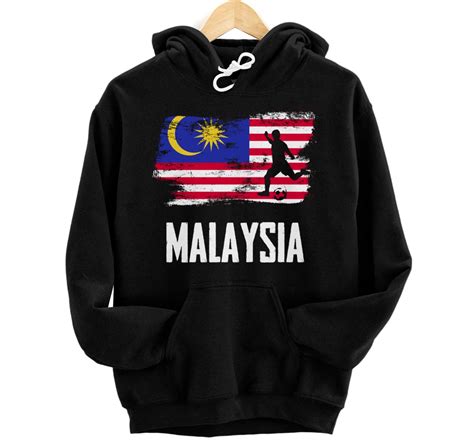 Personalized Malaysia Flag Jersey Malaysian Soccer Team Malaysian Pullover Hoodie - All Star Shirt