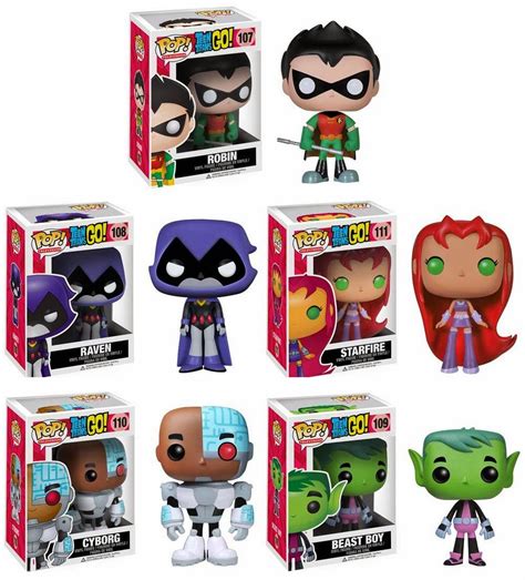 The Blot Says...: Teen Titans Go! Pop! Vinyl Figures by Funko