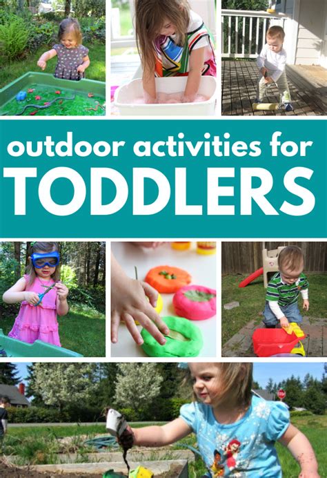 Fun Outdoor Activities for Toddlers - No Time For Flash Cards