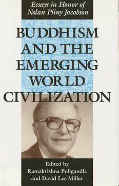 Buddhism and the Emerging World Civilization: Essays in Honor of Nolan Pliny Jacobson PDF Download
