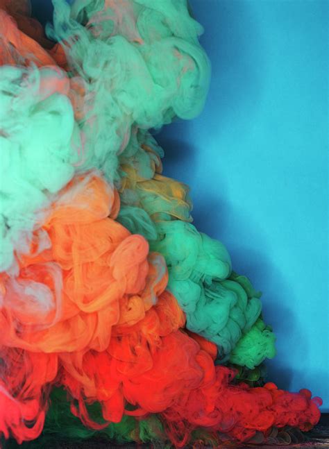 Colored Smoke Photograph by Henrik Sorensen - Fine Art America