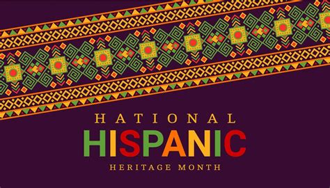 National hispanic heritage month festival banner 27769134 Vector Art at ...