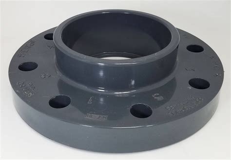 CCI - 4" Slip Flange Tank Fitting - PVC Sch 80