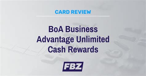 BoA Business Advantage Unlimited Cash Rewards Review [2023] | FinanceBuzz