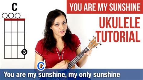 How to Play Ukulele | You Are My Sunshine (Chords) - YouTube