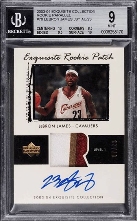 LeBron James Triple Logoman card falls short of record, sells for $2.4 ...