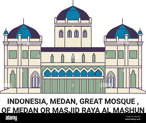 Indonesia, Medan, Great Mosque , Of Medan Or Masjid Raya Al Mashun ...