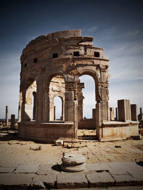 libya / archaeological site of leptis magna / #unesco | Rome architecture, Ancient greek ...