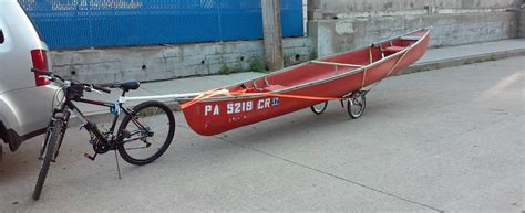 bikes - How to tow a canoe with a bicycle? - The Great Outdoors Stack ...