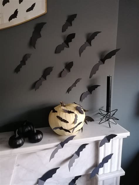 Simple Halloween - How to make DIY Paper Bats - Interior Design ...