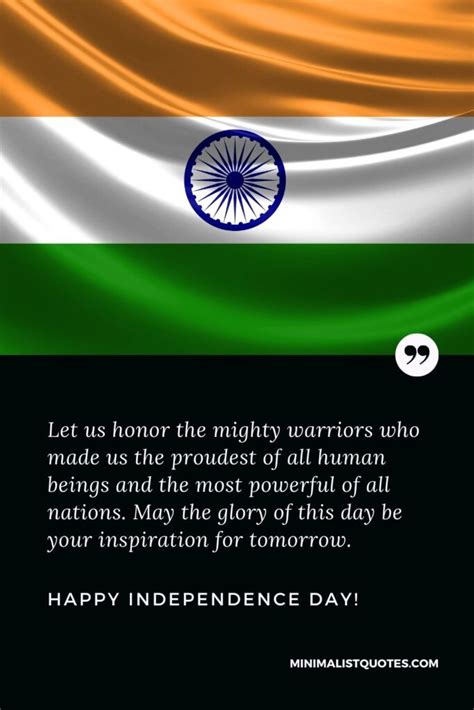 Let us honor the mighty warriors who made us the proudest of all human ...