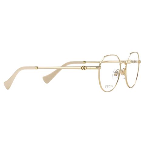 Gucci - Round Optical Glasses - Gold - Gucci Eyewear - Avvenice