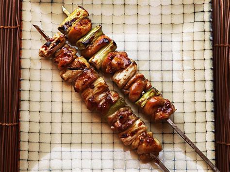 Japanese Chicken Skewers With Scallion (Negima Yakitori) Recipe | Recipe | Yakitori recipe ...