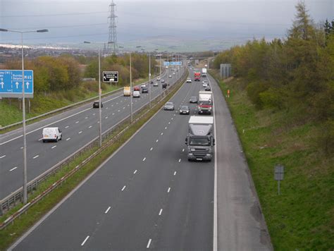 M65 Motorway near Hapton © David Dixon cc-by-sa/2.0 :: Geograph Britain and Ireland