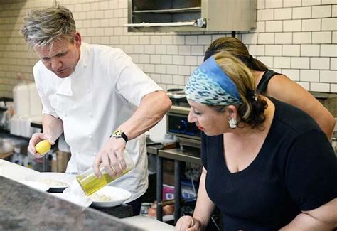 Kitchen Nightmares Exclusive Video: How Falafel! Chef Ramsay Bans Chef From Her Restaurant - TV ...