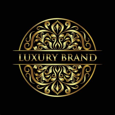 Premium Vector | Luxury brand logo template