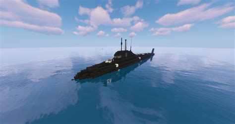 1:1 Alfa Class Submarine - Project 705 Lira Minecraft Map