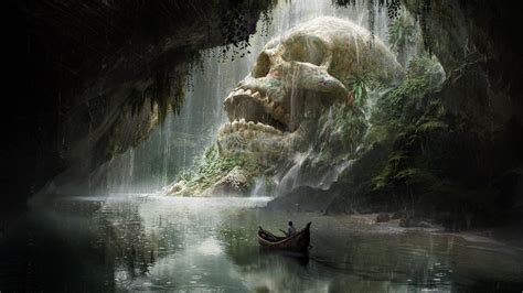 Skull Cave by Quentin Mabille : r/ImaginaryMindscapes