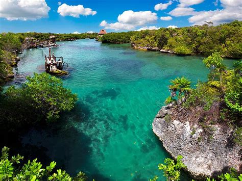 Xel-Ha Park in the Riviera Maya, Mexico